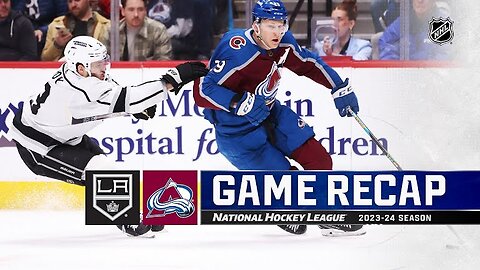 NHL Game Recap: Avalanche vs Kings 5 - 1