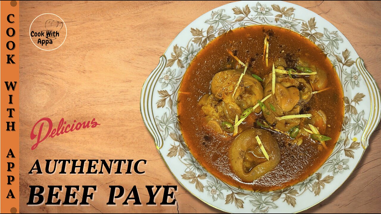 Authentic Beef Paye | Paye | Paaya Curry | Khari Paya | Nalli Paye #paya #beefpaye #delicious