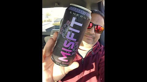 Misfit Energy Blueberry Cake Energy Drink Review