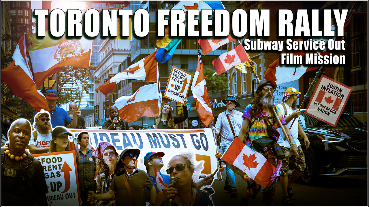 Toronto Freedom Rally & TTC Subway out of Service.