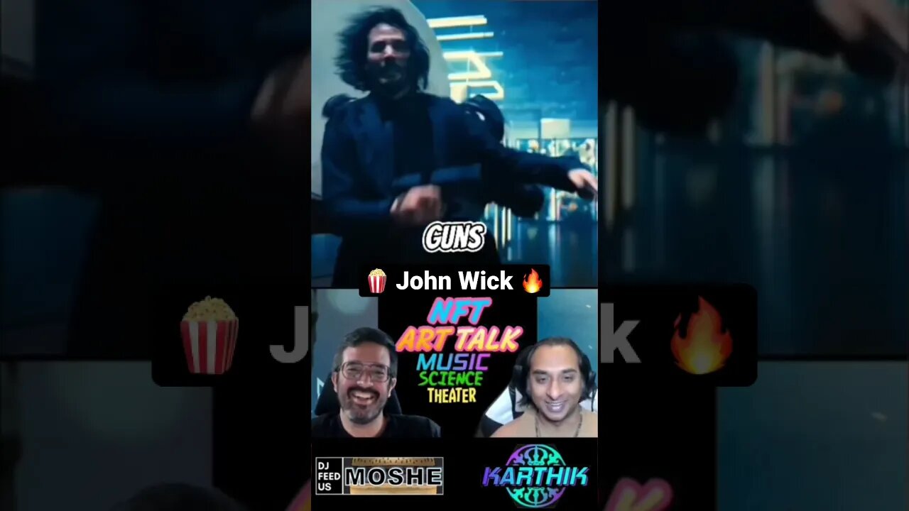 😤🤯 John Wick Keanu Reeves Action Movie SXSW Movie Reaction #keanureeves #action #nftarttalk