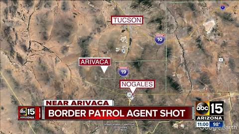 Border Patrol agent shot in Arizona