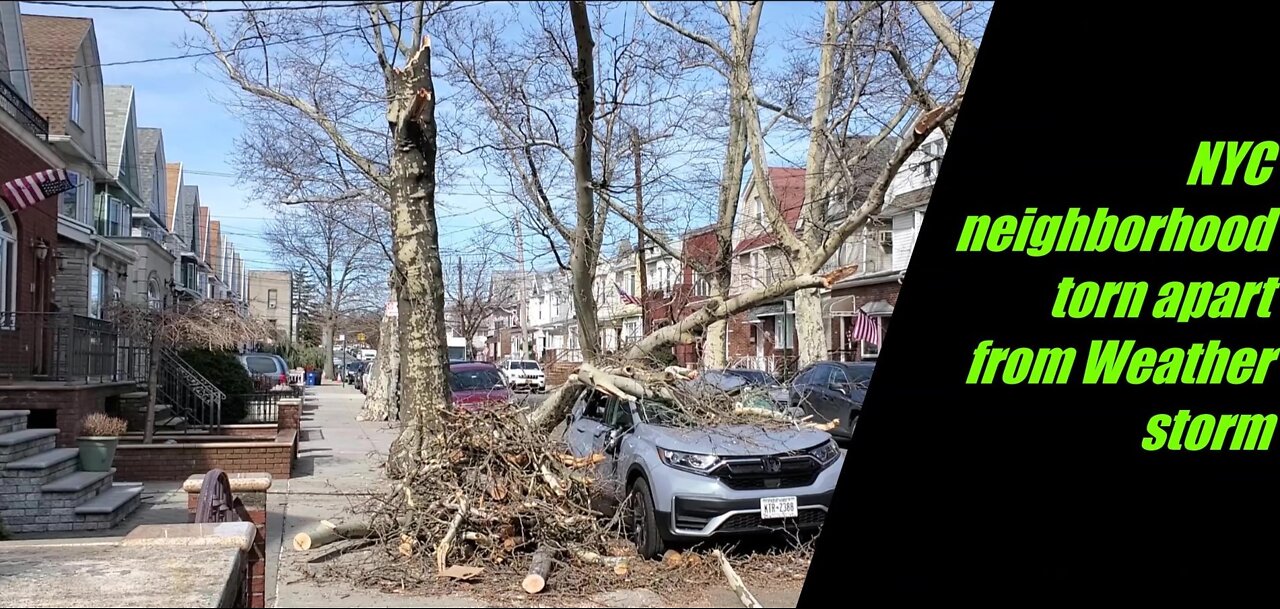 Monday night Storme Demolished New York City Borough