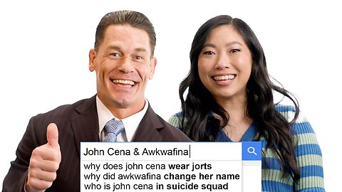 John Cena & Awkwafina Answer The Web's Most Searched Questions | WIRED