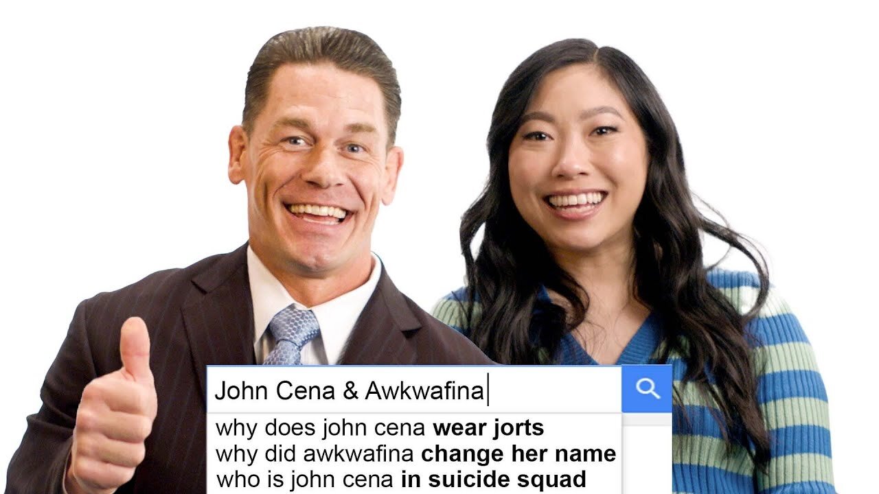 John Cena & Awkwafina Answer The Web's Most Searched Questions | WIRED