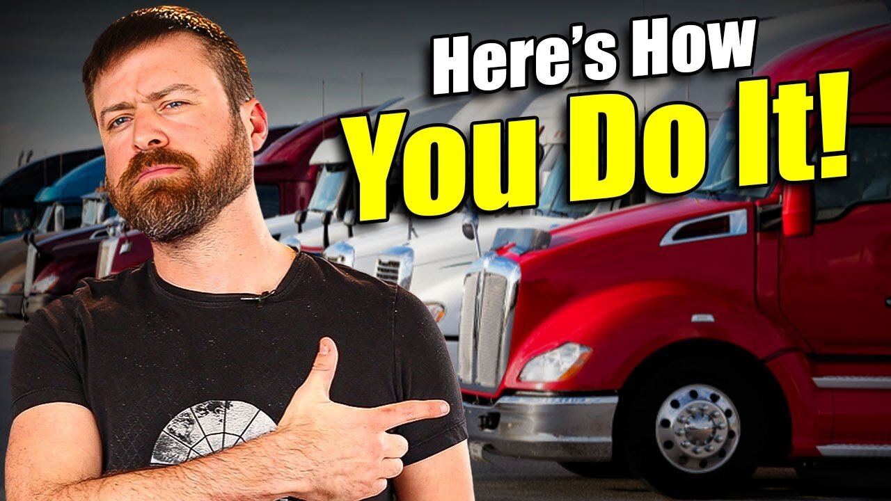 How To Start A Trucking Business Without Driving