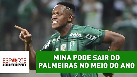 Barça insiste, e Mina pode sair do Palmeiras no meio do ano