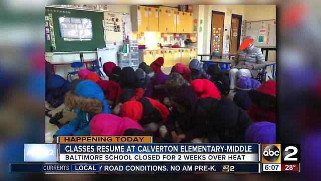 Students finally return to Calverton Elementary/Middle School