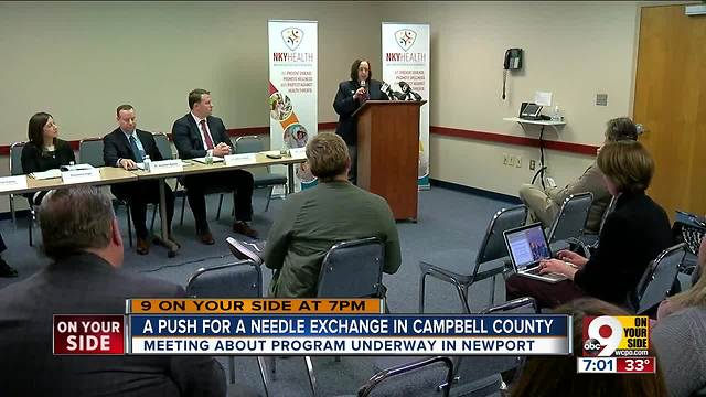 A push for needle exchange in Campbell County