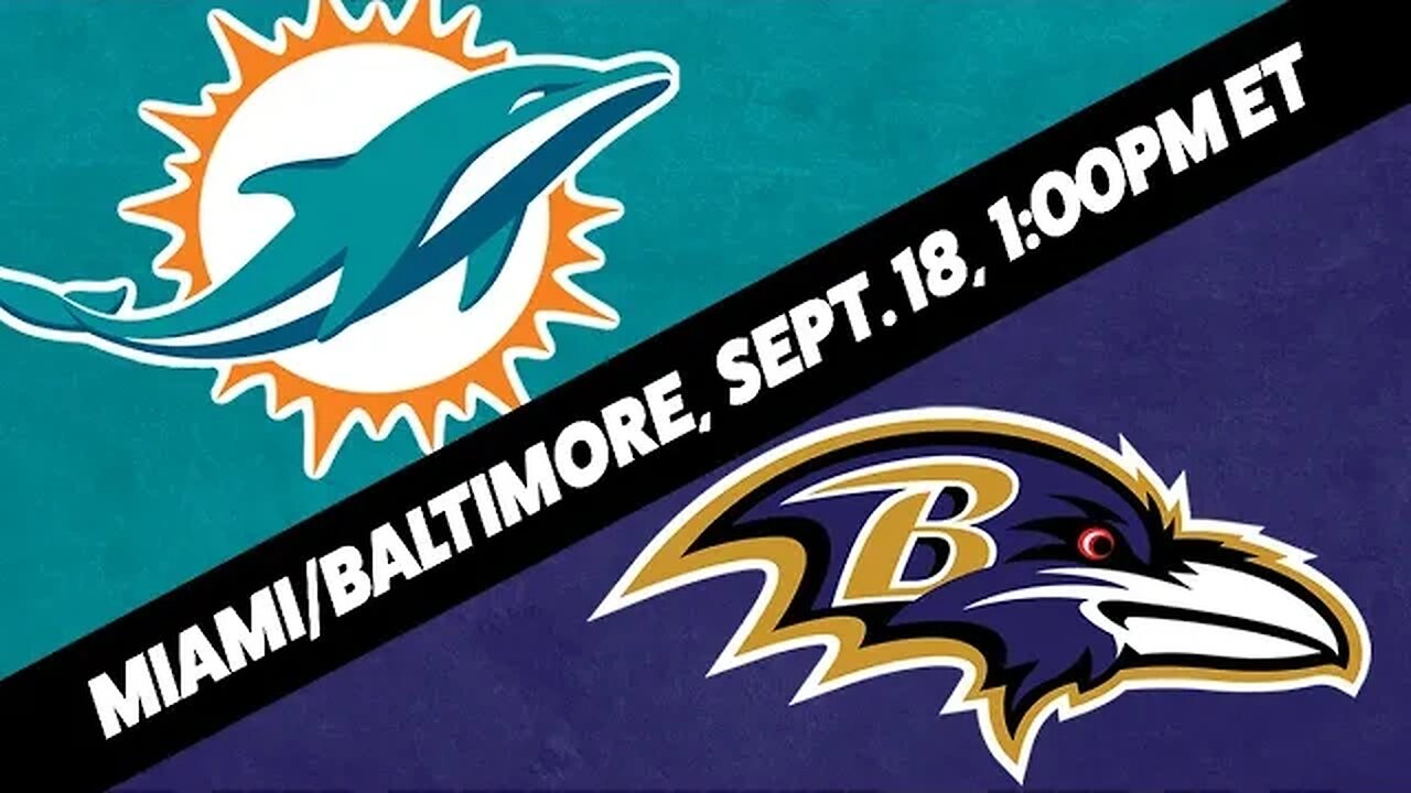 Baltimore Ravens vs Miami Dolphins Predictions and Odds | Ravens vs Dolphins Preview | NFL Week 2