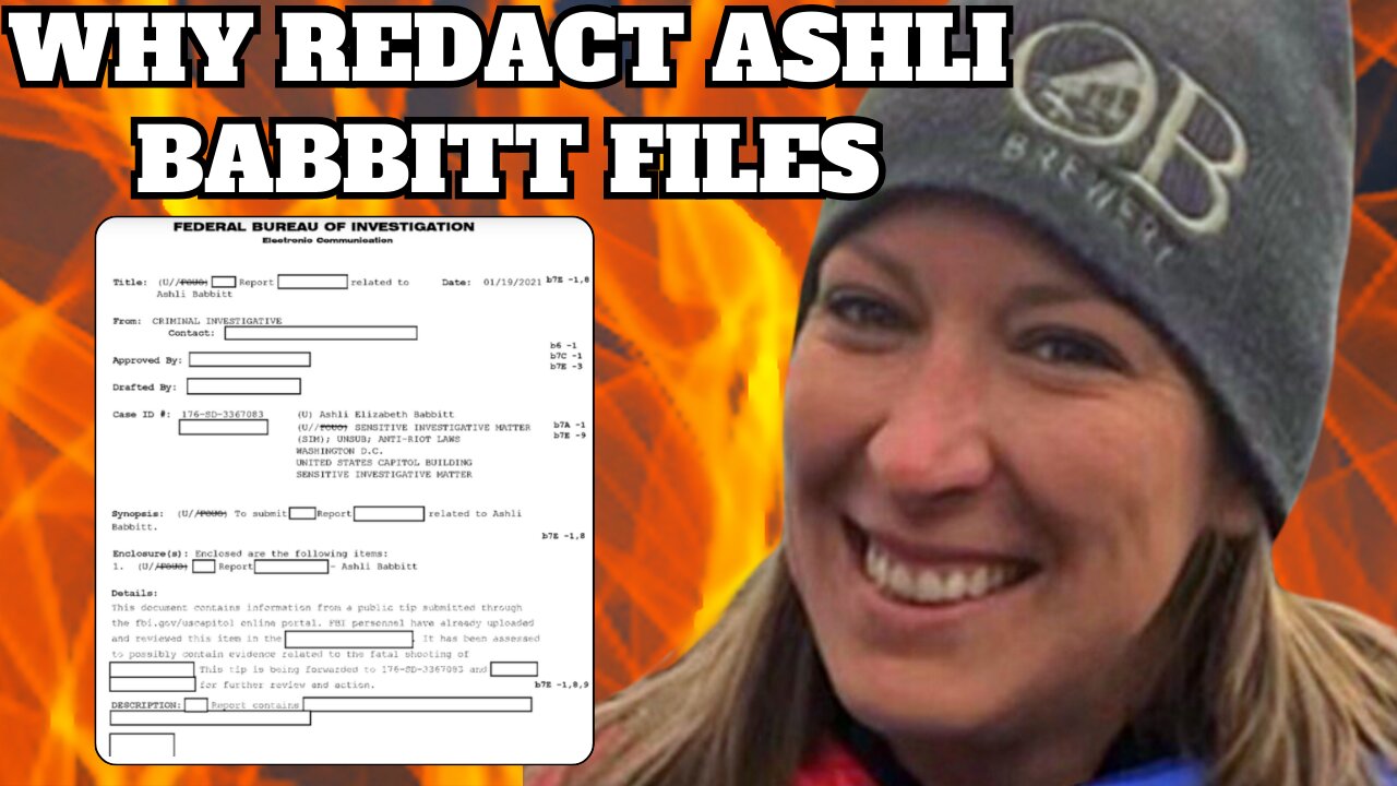 FBI Quietly Releases Unclassified File on Ashli Babbitt During the Solar Eclipse