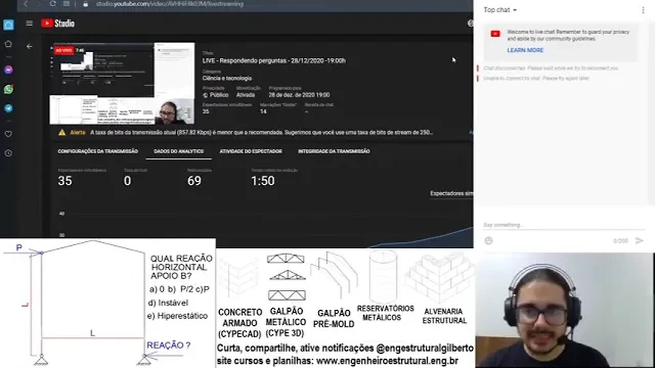 Live Respondendo Perguntas 28122020 1900H