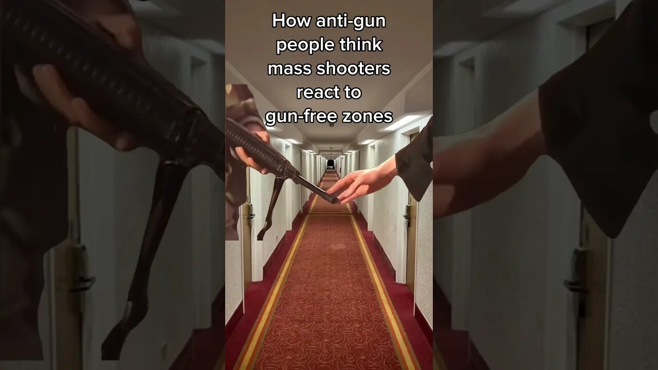 How Libs think gun free zones workš¤”#gunrights #secondamendment #politicalmeme #shorts #libertarian