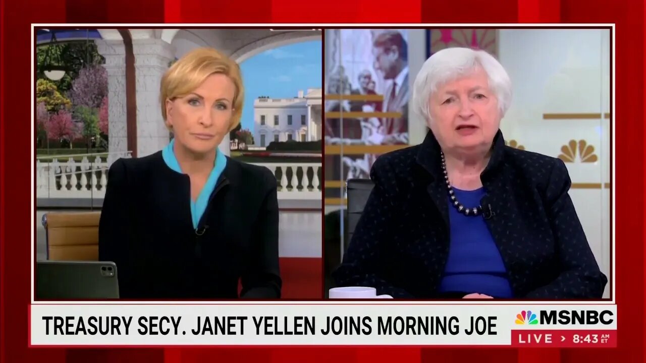 Treasury Sec. Janet Yellen: "Gas Prices Are Up Somewhat" As They've Been Above $3/Gal For 800+ Days