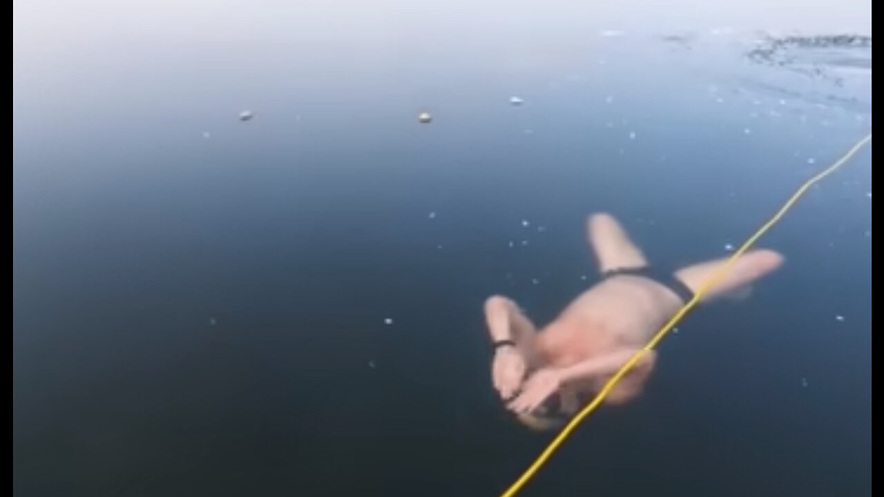 Swimming Under Ice