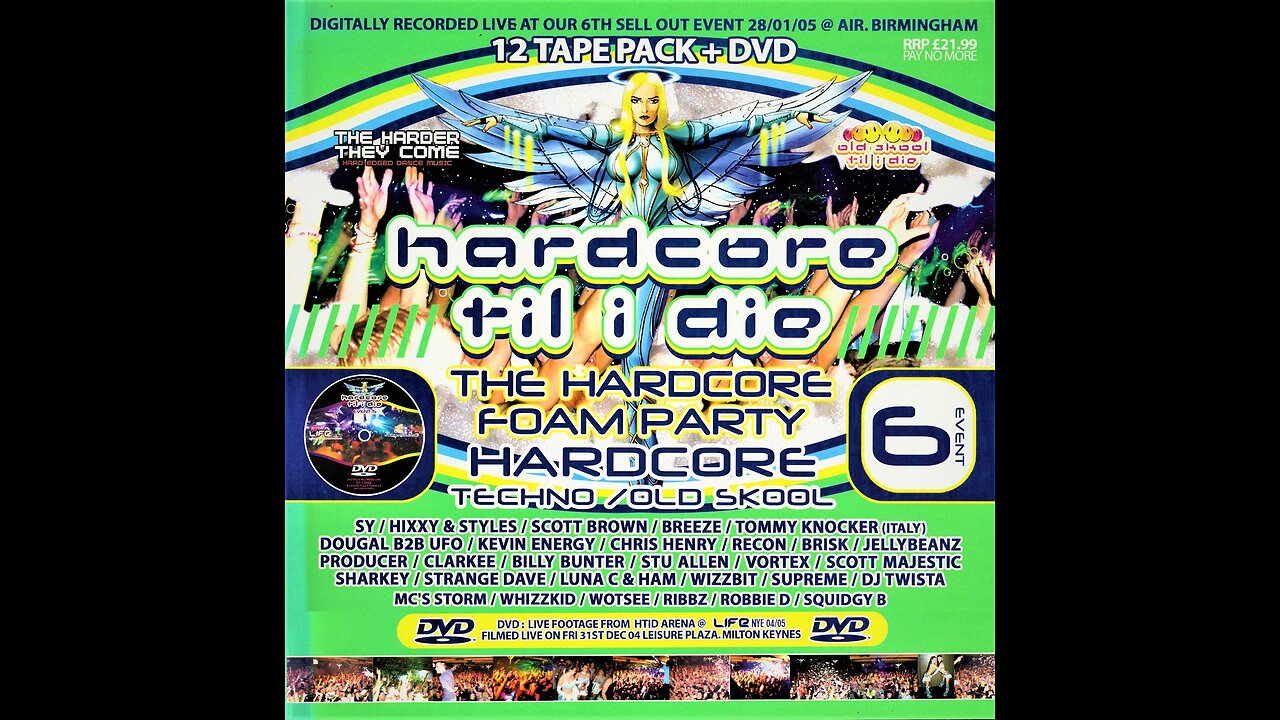 HTID - Event 6 - The Hardcore Foam Party - Official DVD (2004)