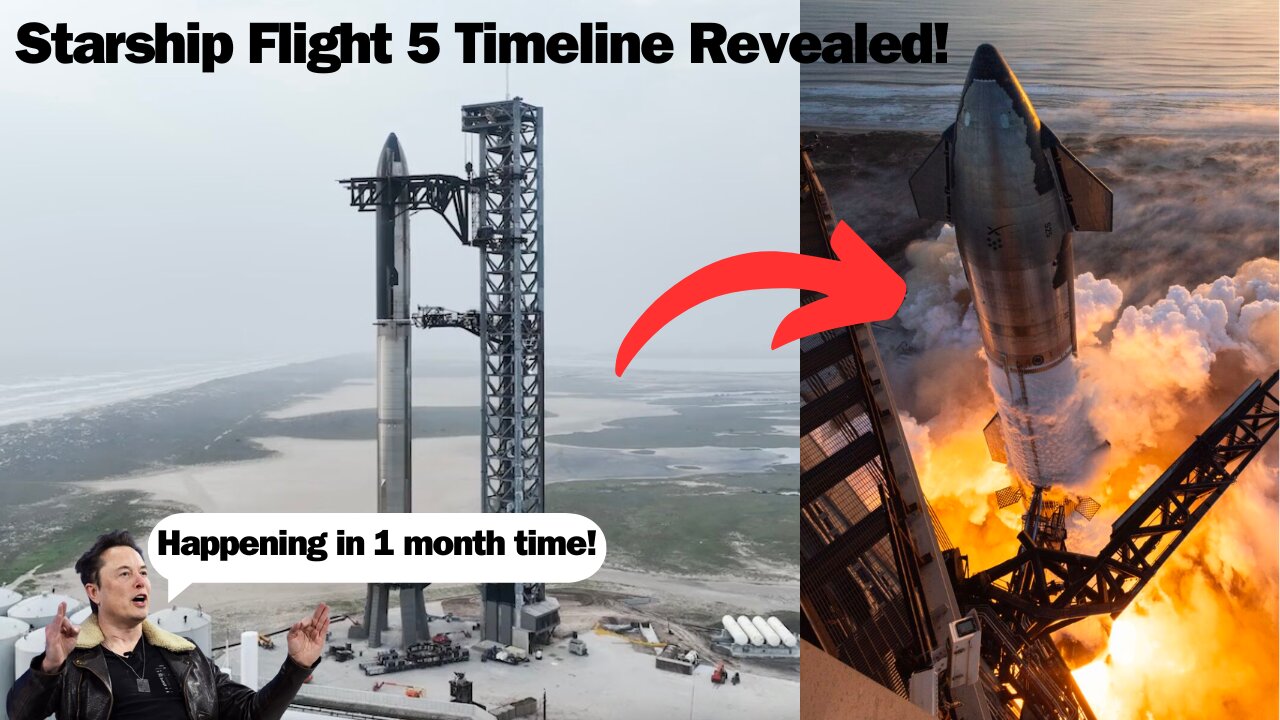 Elon Musk's Latest Starship Upgrades Revealed! Next Launch in Just 1 Month!