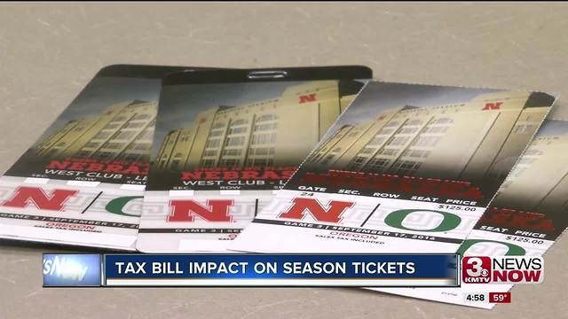 GOP tax bill to get rid of season ticket tax deductions