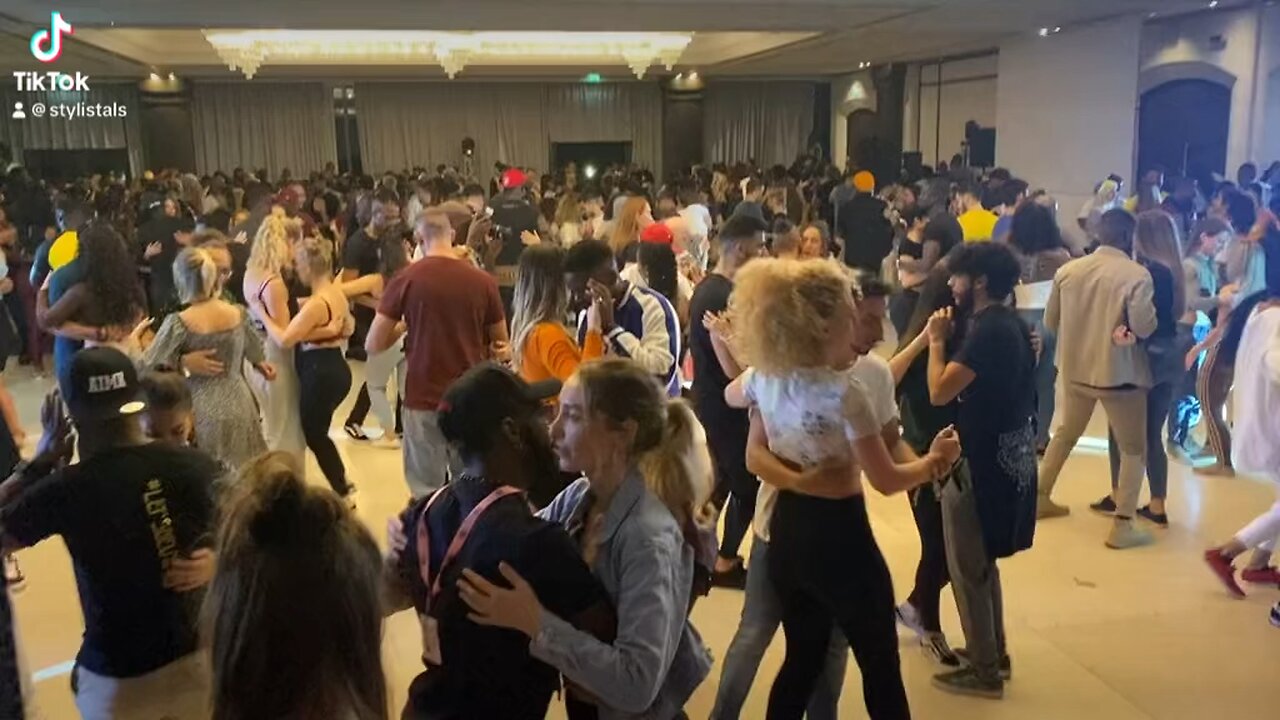 Hugo Spreads Joy at Day Social - Paris Kizomba Congress