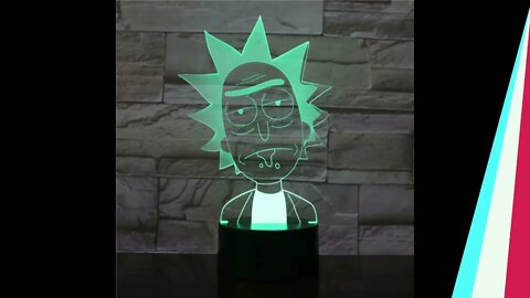 Rick And Morty Lamp