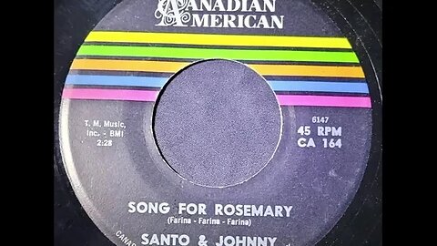 Santo & Johnny - Song For Rosemary