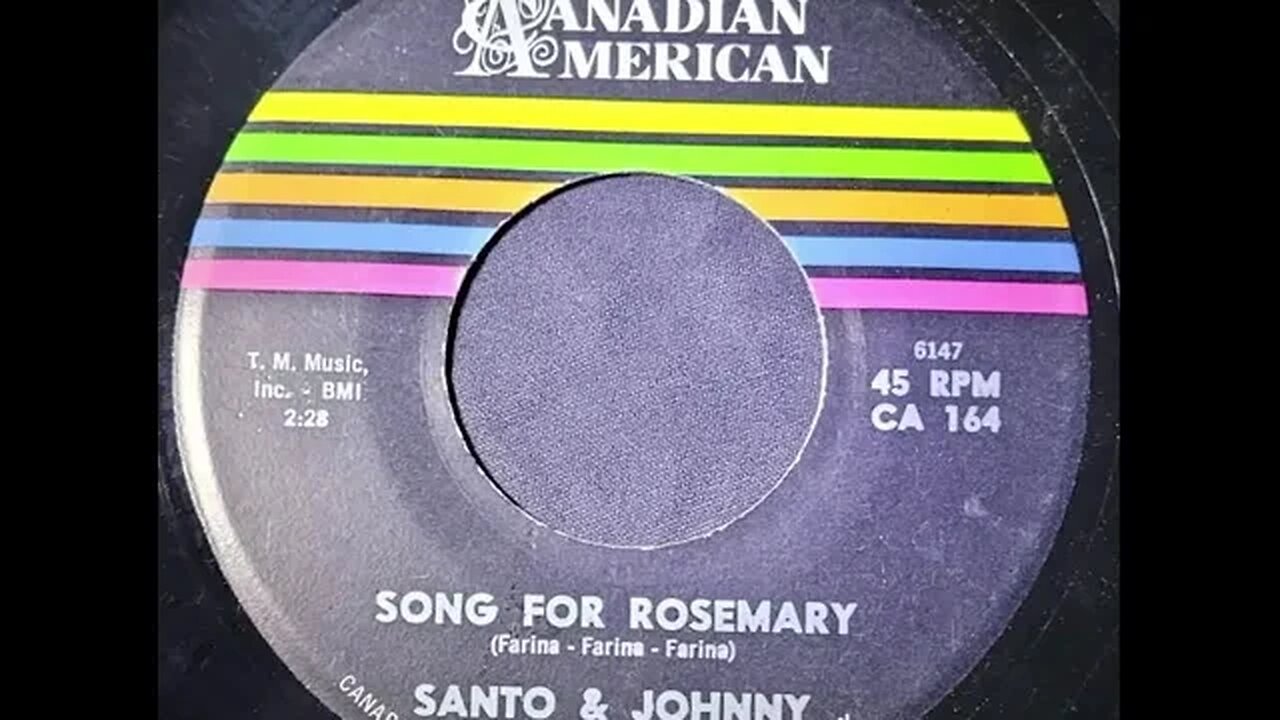 Santo & Johnny - Song For Rosemary