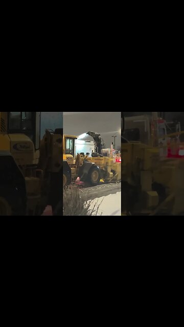 Snow Removal Evening Operation