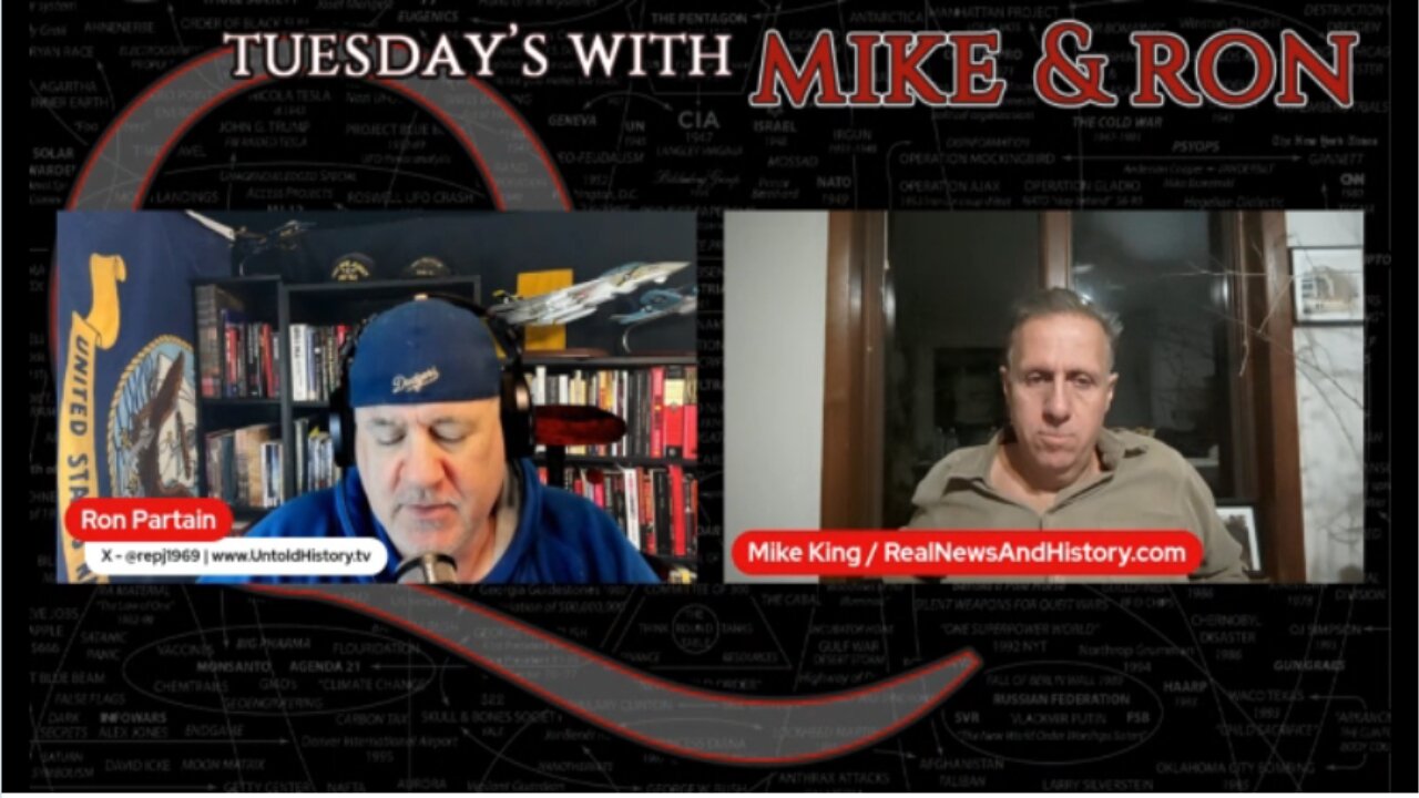 Ron Partain w/ Mike King: Why Did Trump Mention The Assassination of President McKinley? - 10/29/24