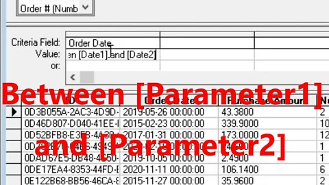 How to Set Criteria Between Two Parameter Values within Microsoft Excel