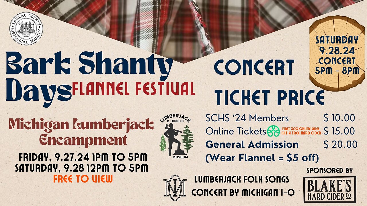 Chainsaw Milling at Bark Shanty Flannel Festival