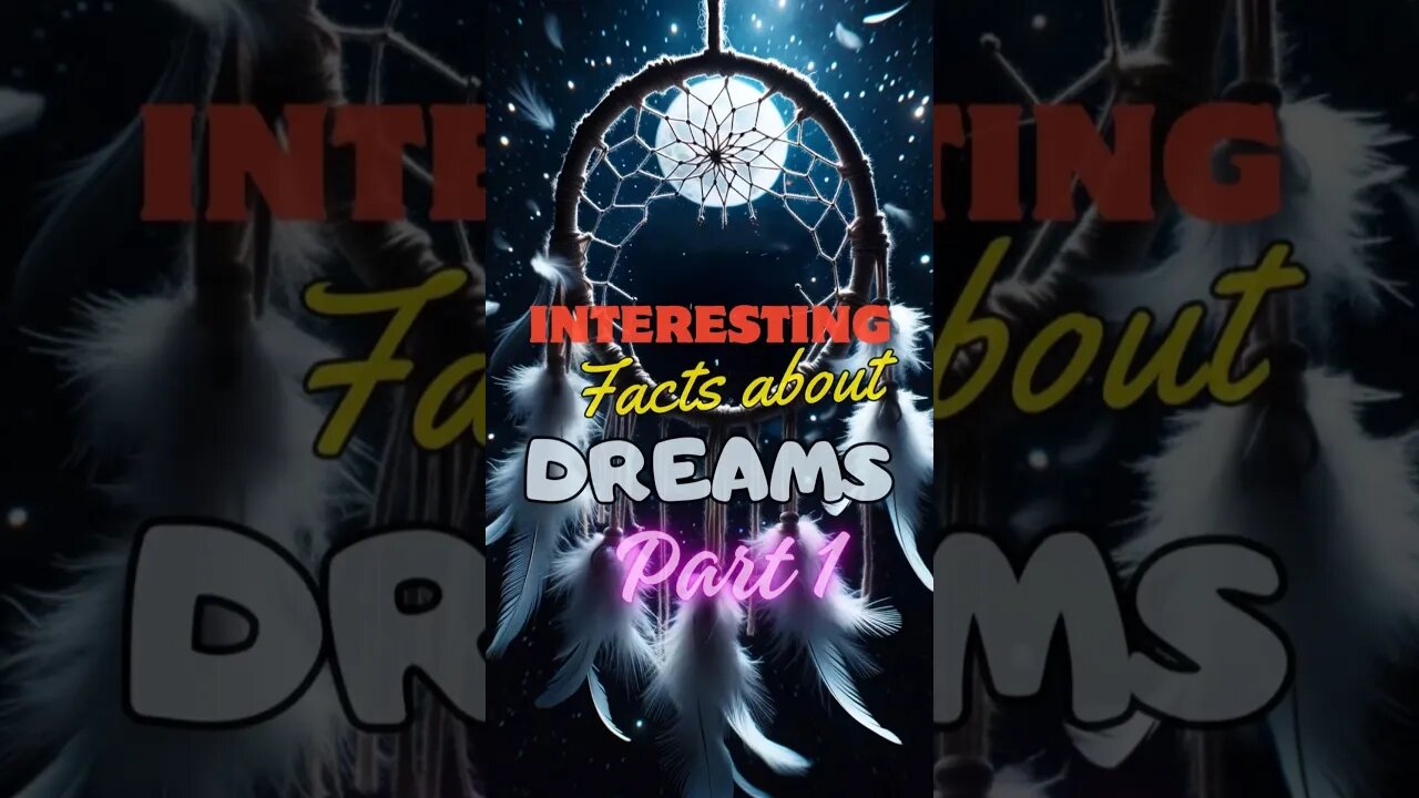 Unlocking Nightly Mysteries: Dream Facts Part 1 🌌🧠 #facts #dream