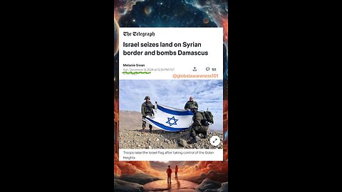 Israel: overthrow of Assad was "direct result of our forceful actions."