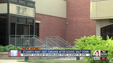 College shuts down, students want loans forgiven