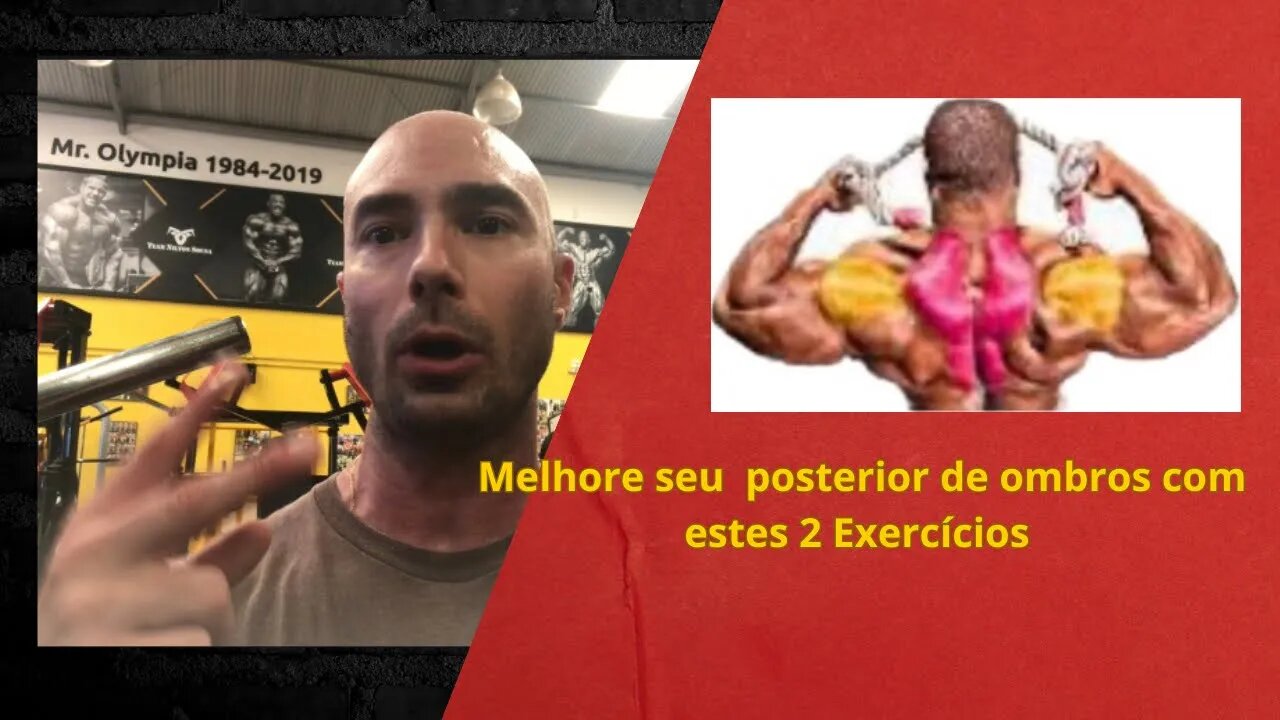 Top 2 exercícios para posterior de deltóides