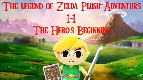 The legend of Zelda plush adventures 1-1