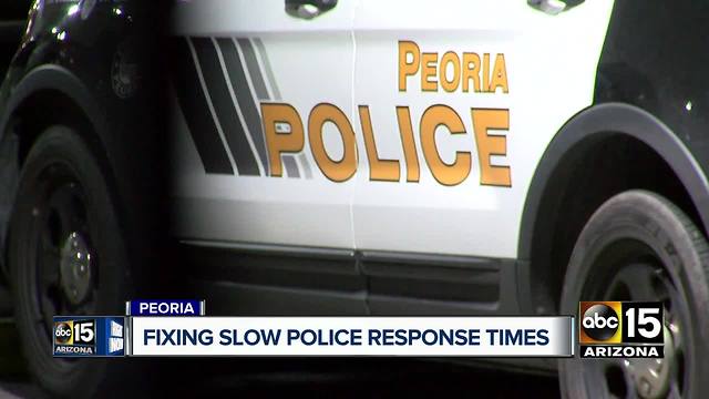 Plan to fix police response time in Peoria facing criticism