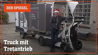 Wir drehen eine Runde: Zemmi – Truck mit Tretantrieb | DER SPIEGEL