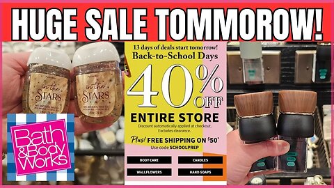 NEW ITEMS In Store | Huge Sale Tomorrow | Bath & Body Works | Store Walk Thru | #bathandbodyworks