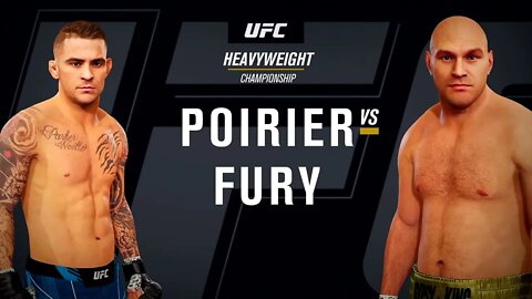 EA Sports UFC 4 Gameplay Tyson Fury vs Dustin Poirier