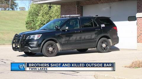 2 brothers killed, suspect arrested in shooting outside Kenosha County bar