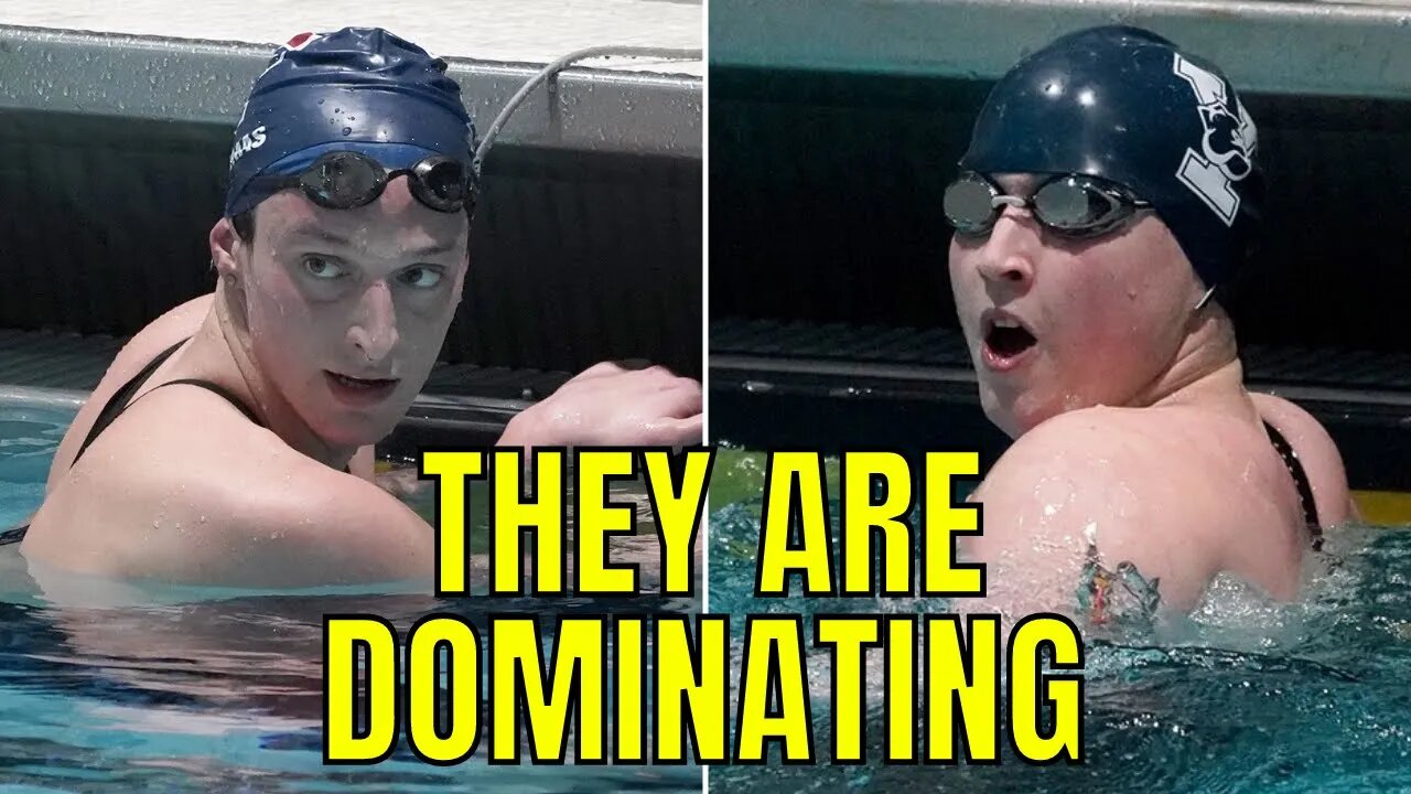 Transgender Swimmers DOMINATE The Women's Ivy League Swimming Championship