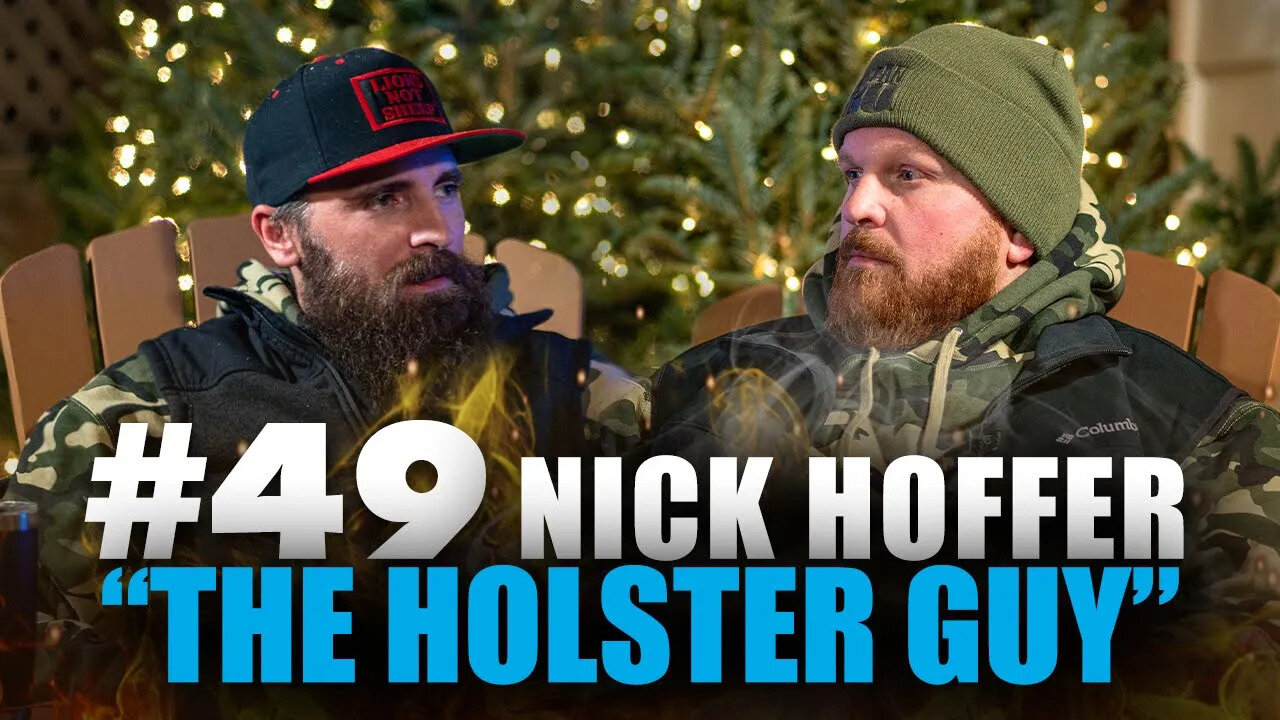 “The Holster Guy” Nick Hoffer joins! | Fireside America Ep. 49