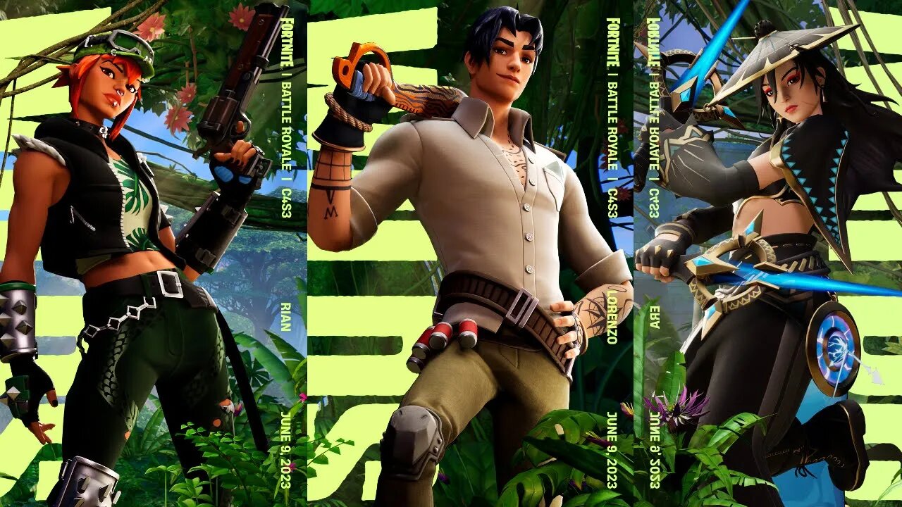 Fortnite Chapter 4 Season 3 Battle Pass *LEAKED*