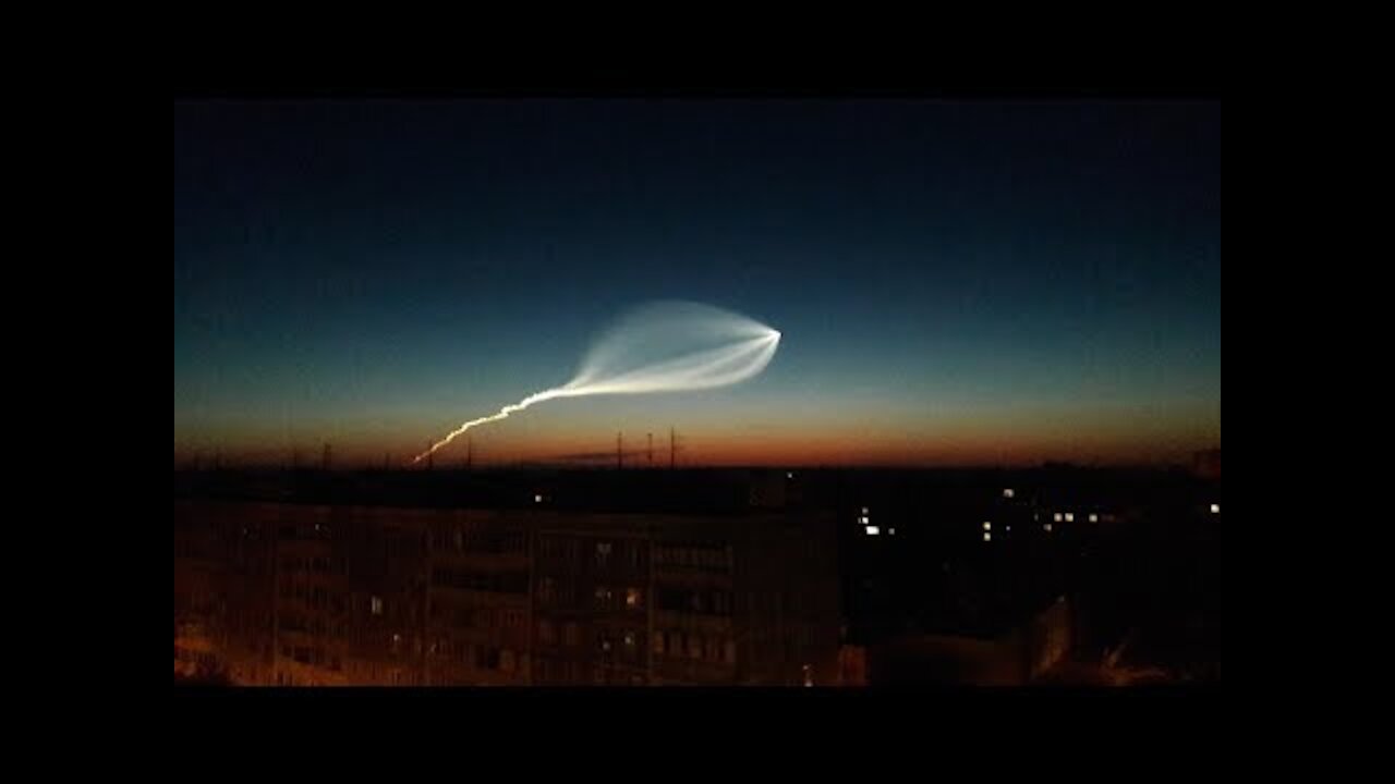 UFO in sky - can you believe?
