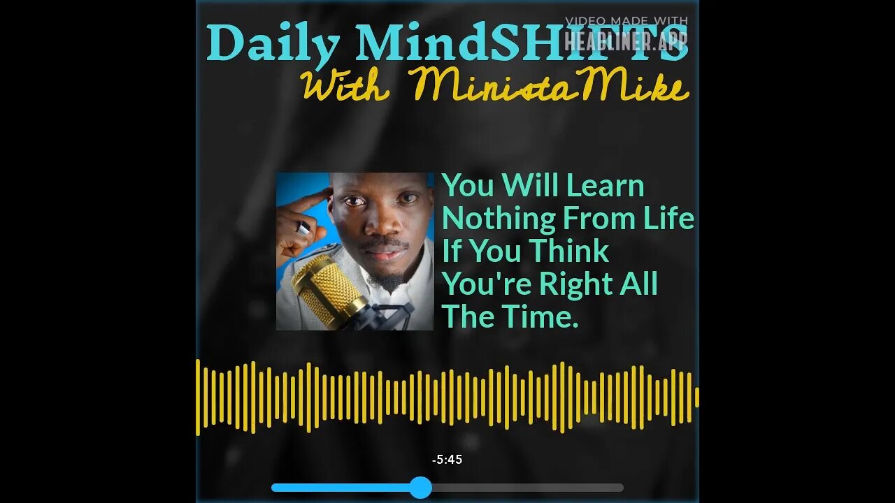 Daily MindSHIFTS Episode 238: