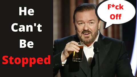 Ricky Gervais Takes On Hollywood, Wants To Get Canceled