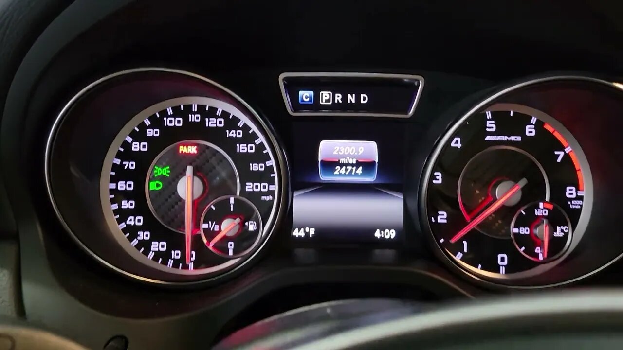 AMG cold start video