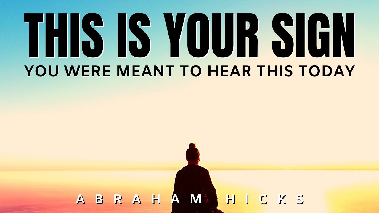 Abraham Hicks | You Were Meant To Hear This Today | Law Of Attraction 2020 (LOA)
