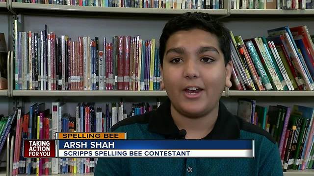 Arsh Shah | Palm Harbor student competes in Scripps National Spelling Bee