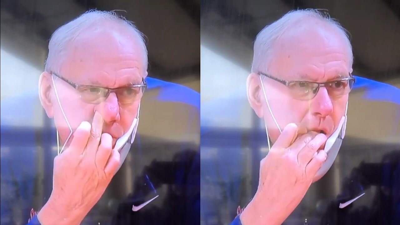 Syracuse Coach Jim Boeheim Eats His Boogers On Live TV